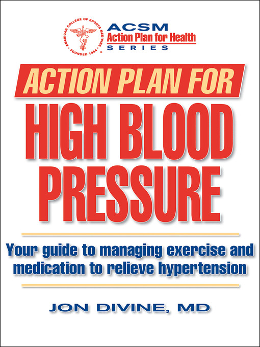 Title details for Action Plan for High Blood Pressure by Jon G. Divine - Wait list